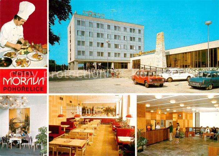 Pohorelice Hotel Morava Gastraeume Rezeption
