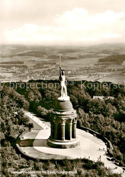 Detmold Hermannsdenkmal im Teutoburger Wald