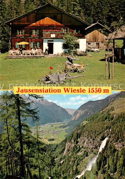 Niederthai oetztal Tirol AT Jausenstation Wiesle Panorama