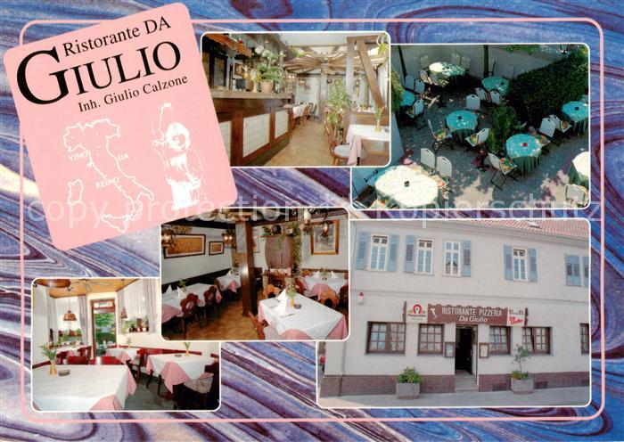 Gernsheim Ristorante Da Giulio Gastraeume Terrasse