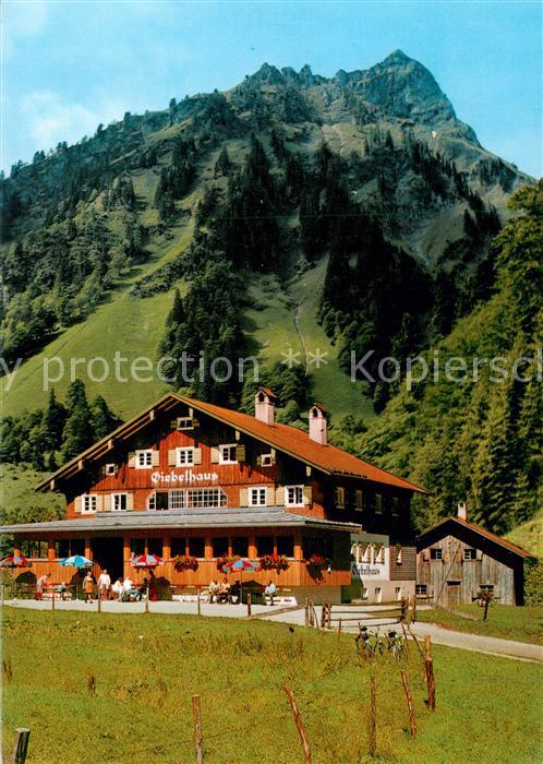 Giebelhaus 1100m Hinterstein Bad Hindelang mit Giebel