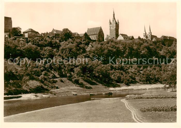 Wimpfen Bad Kaiserpfalz mit Rotem Turm Saalbau Steinhaus und Blauem Turm und Pfa