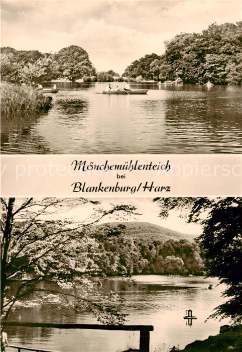 Blankenburg Harz Moenchemuehlenteich