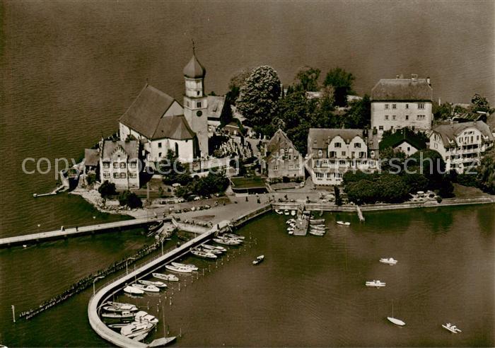 Wasserburg Bodensee Fliegeraufnahme
