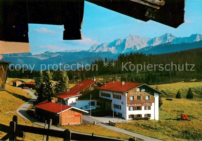Reit Winkl Alpengasthof Augustiner Winklmoosalm Bayerisches Hochgebirge
