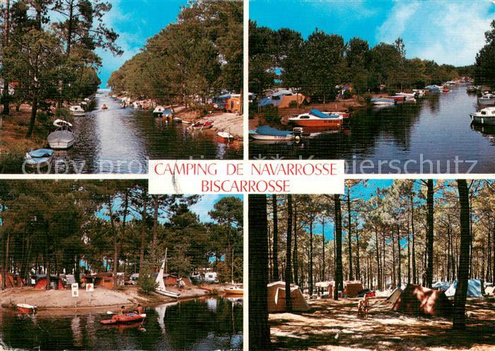 Biscarrosse  40 Landes Le Camping de Navarrosse Vue partielle