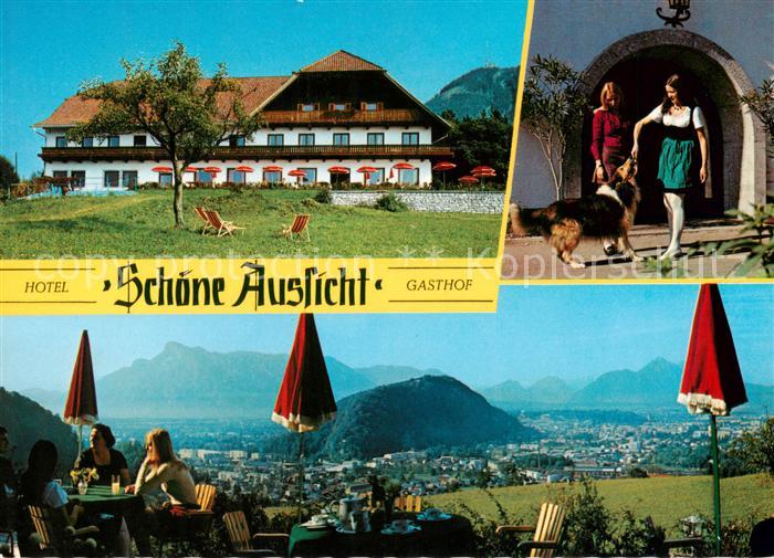 Salzburg  AT Hotel Schoene Aussicht Gasthof Panorama Terrasse