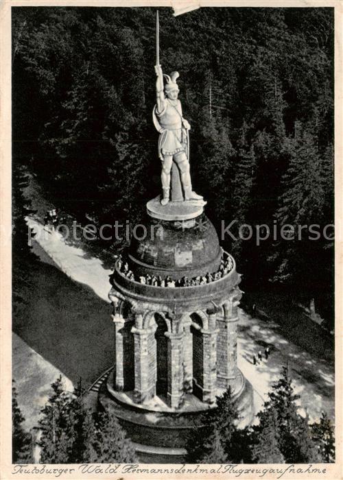 Detmold Hermannsdenkmal im Teutoburger Wald