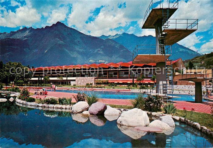 Meran Merano Thermalbad Badezentrum Salvar Sprungturm