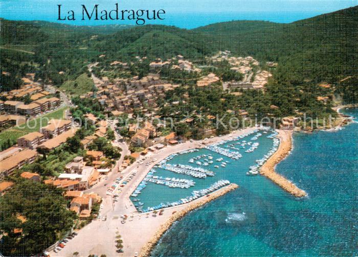 La Madrague 83 Vue aérienne du port