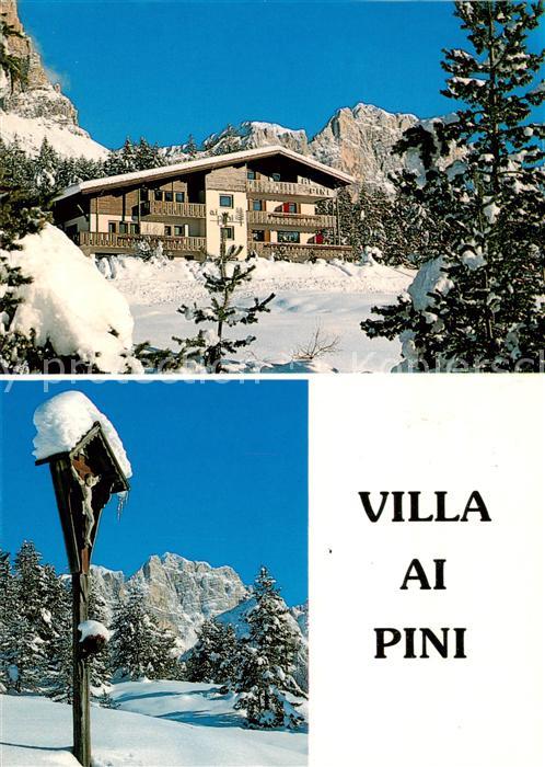 San Cassiano Badia St Kassian IT Villa ai Pini Val Badia Inri Winterlandschaft
