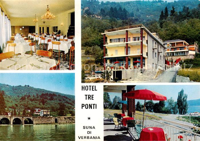Suna Lago Maggiore Verbano-Cusio-Ossola IT Hotel Tre Ponti Ristorante
