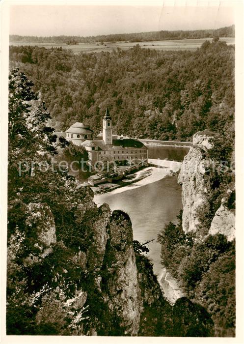 Weltenburg Kelheim Kirche des Benediktinerklosters Donautal