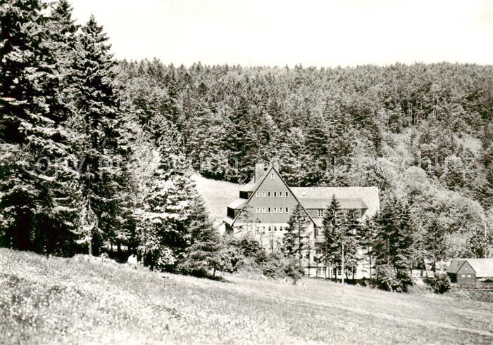 Rehefeld-Zaunhaus FDGB Erholungsheim Aufbau