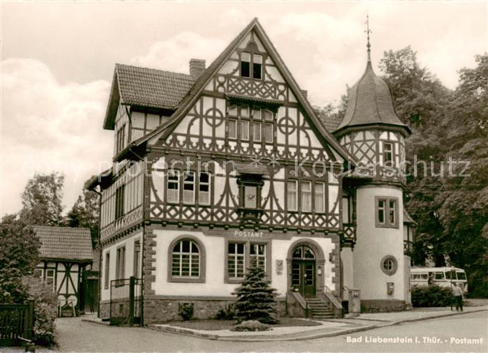 Bad Liebenstein Postamt Fachwerkhaus