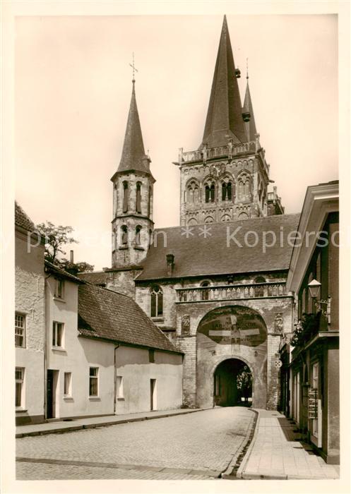 Xanten St. Viktorsdom Tor zum Stiftsbezirk