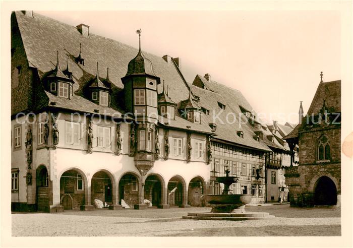 GOSLAR Harz Niedersachsen Kaiserworth ehemaliges Gildehaus der Gewandschneider 1