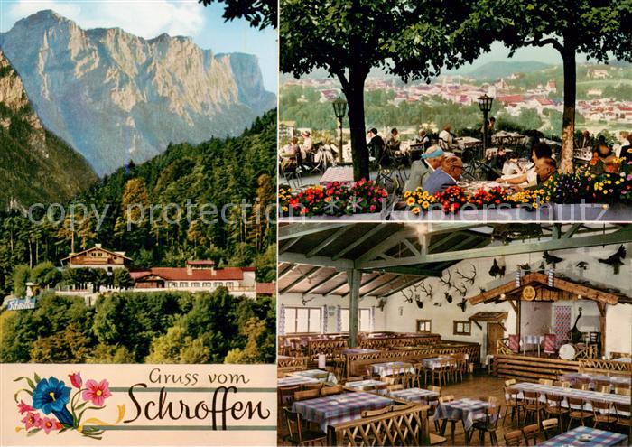 Kirchberg Bad Reichenhall Berghof Schroffen Restaurant Terrasse Alpen