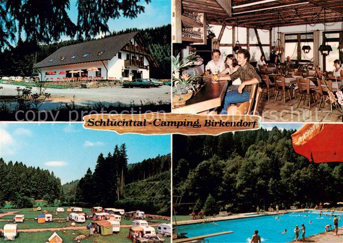 Birkendorf Schluechttal Campingplatz Freibad Gaststaette