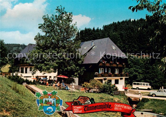 Grafenhausen Schwarzwald Schwarzwaldgasthof Tannenmuehle