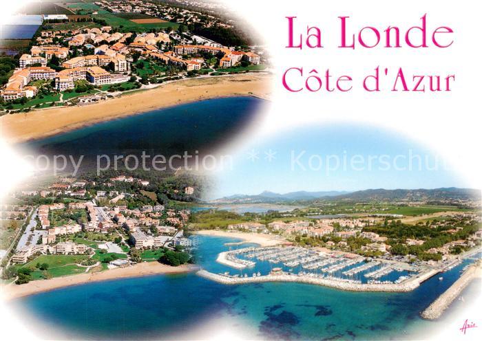 La Londe-les-Maures 83 Var Vue panoramique Port vue aérienne