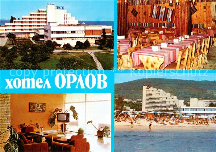 Albena Seebad am Schwarzen Meer Hotel Orlow Restaurant Strand