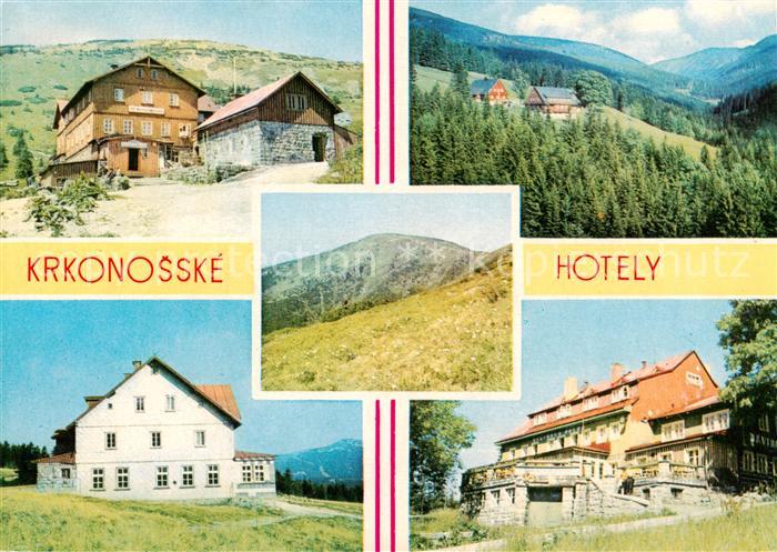 Spindleruv Mlyn Spindelmuehle Riesengebirge CZ Martinova bouda Bergbaude Landsch