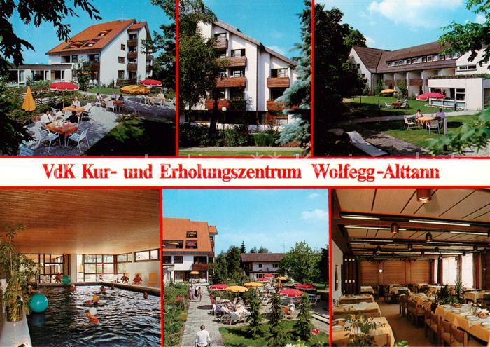 Alttann Allgaeu VdK Kur- und Erholungszentrum Speiseraum Hallenbad