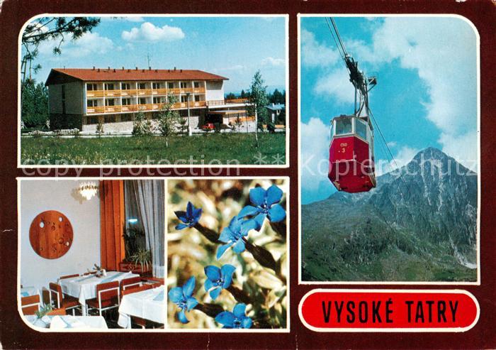 Tatranska Lomnica SK Rekreacne stredisko VSE Energetik Stara Lesna Bergbahn Hohe