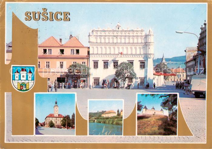 Susice CZ Renaissance Museum Altstadt Rathaus Schloss