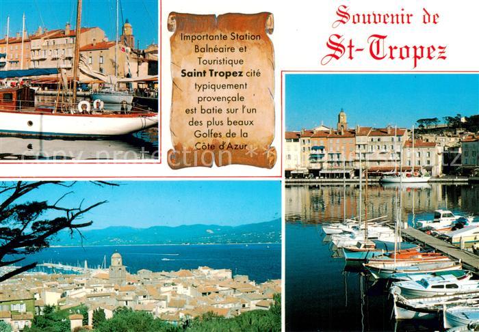 Saint Tropez Var Quelques vues de la station Port Voilier Côte d Azur