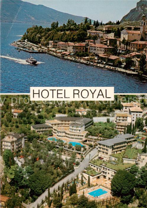 Limone sul Garda IT Hotel Royal Haeuserpartie am Gardasee