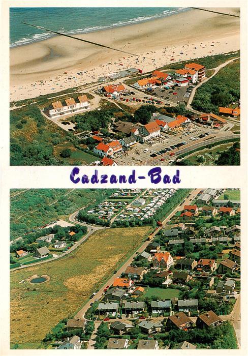 Cadzand Bad Zeeland NL Fliegeraufnahme