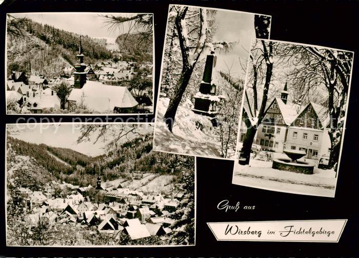 Wirsberg Kulmbach Bayern Panorama Luftkurort im Fichtelgebirge Denkmal Ortszentr