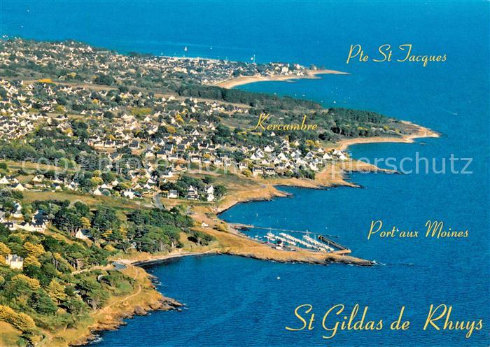 Saint-Gildas-de-Rhuys 56 Morbihan Vue panoramique aérienne