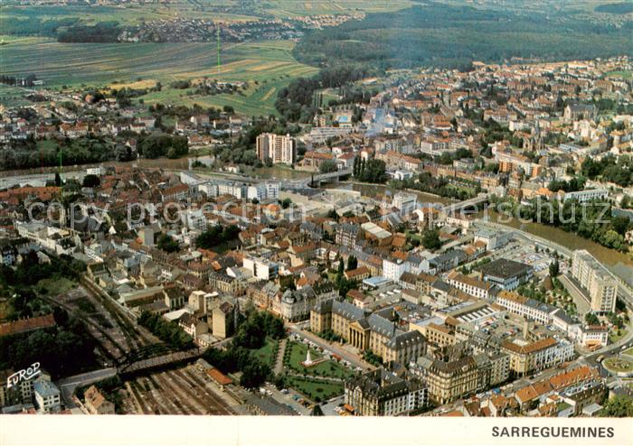 Sarreguemines Vue aérienne