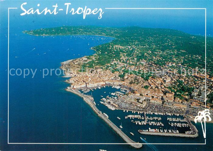 Saint Tropez Var Vue aérienne sur le golfe
