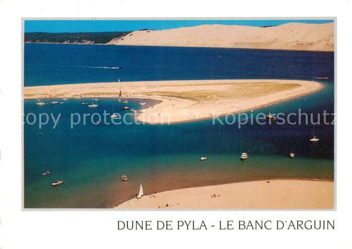 Pyla-sur-Mer 33 Le Banc d Arguin Océan Atlantique vue aérienne