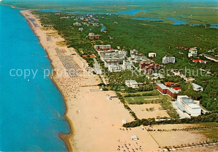 Bibione IT Lido del Sole Spiaggia veduta aerea