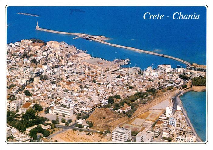 Chania Insel Kreta Kuestenort Hafen