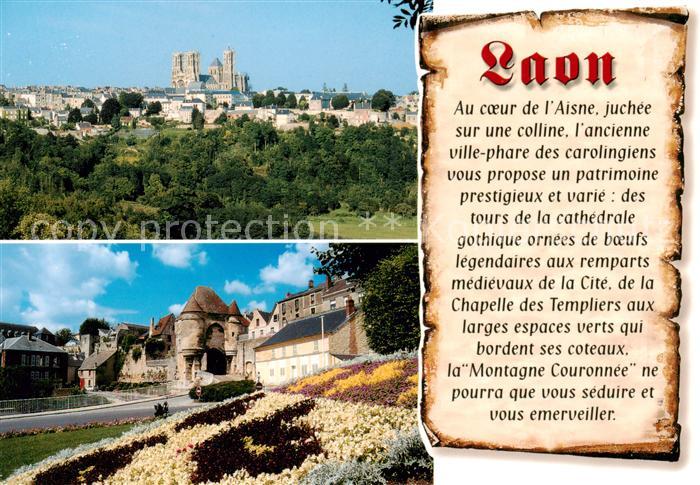 Laon 02 Aisne Montagne Couronnée Cathedrale Port d Ardon