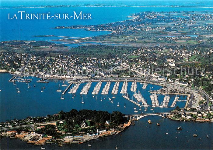 La Trinite-sur-Mer 56 Morbihan La rivière de Crach Pont de Kerisper Port de Plai