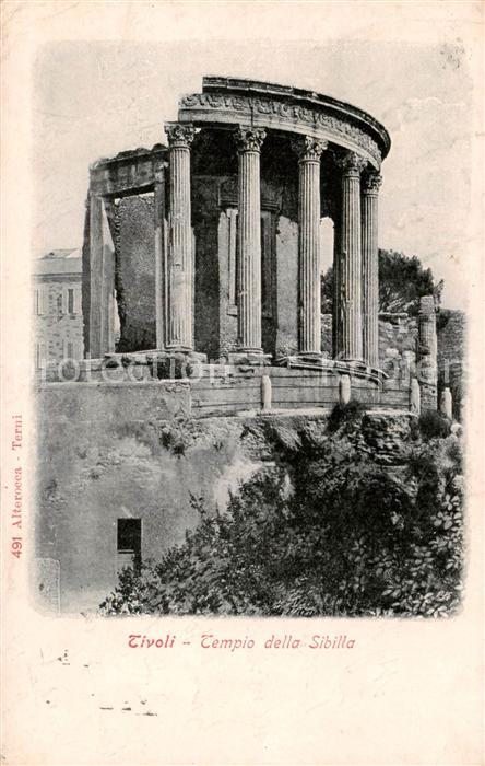 Tivoli  Roma IT Tempio della Sibilla