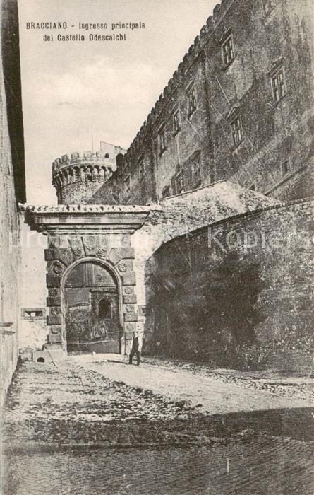 Bracciano Roma Ingresso principale del Castello Odescalchi