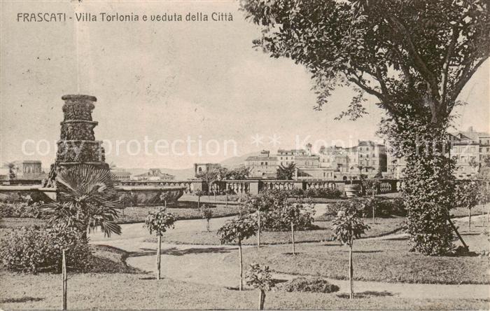 Frascati Roma  Rom IT Villa Torlonia e veduta della Citta