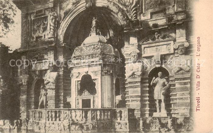 Tivoli  Roma IT Villa d’Este L'organo