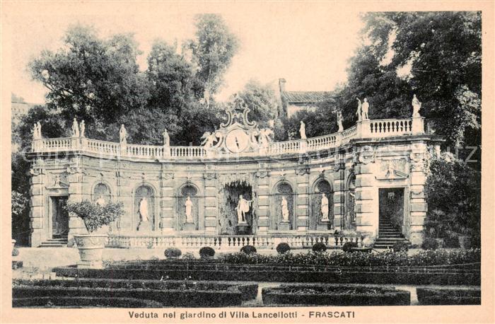 Frascati Roma  Rom IT Veduta nel giardino di Villa Lancellotti