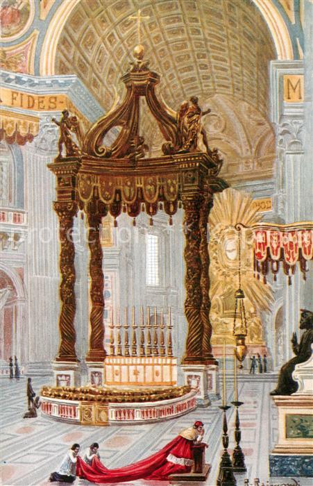 Roma  Rom IT Interno Basilica di San Pietro