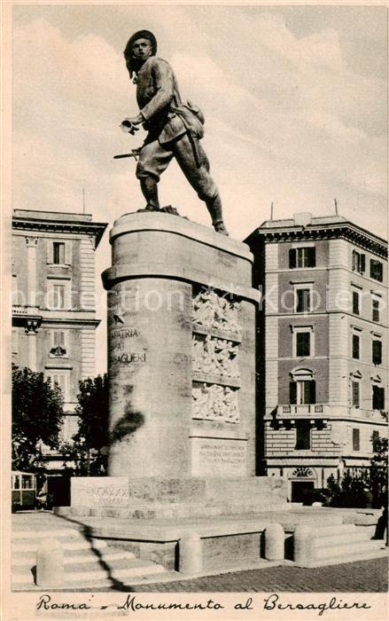 Roma  Rom IT Monumento al Bersagliere