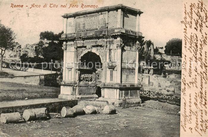 Roma  Rom IT Arco di Tito nel Foro Romano